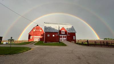 Double rainbow takes top prize in Favorite Farm Photo Contest