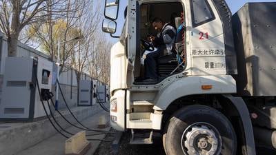 China’s diesel trucks are shifting to electric
