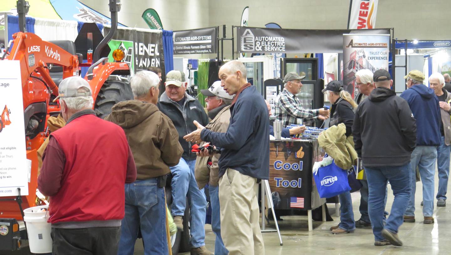 Among the highlights of the annual Greater Peoria Farm Show is meeting one-on-one with hundreds of exhibitors from throughout central Illinois and beyond.