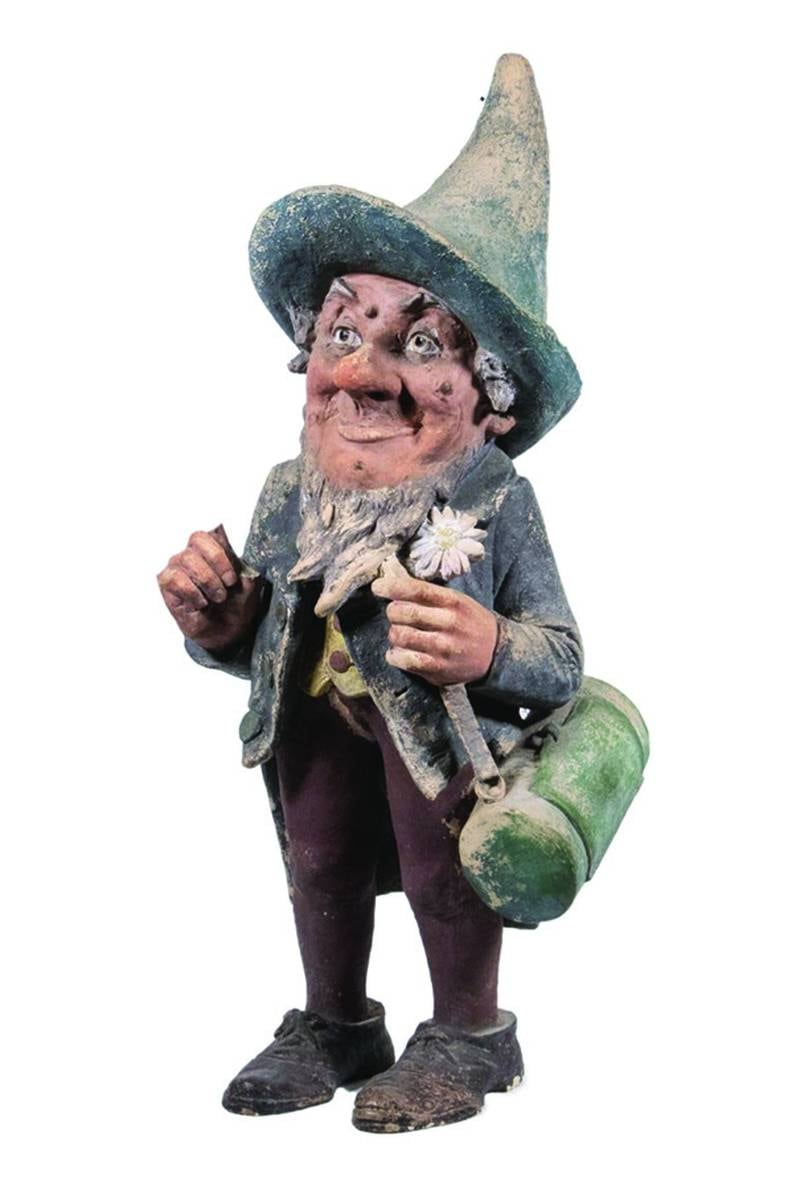 With his sharp dress sense and smiling face, who wouldn’t invite a gnome like this one into their garden? The high selling price might be off-putting to most of us, though.