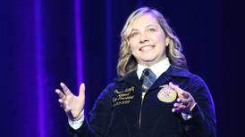 Conventions, chapter visits keep FFA officer on the move