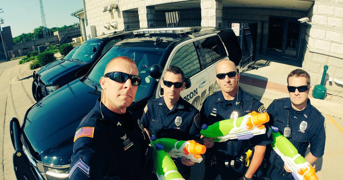Operation water gun: Police use fun approach with a serious