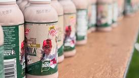 Marathon runners refuel with milk