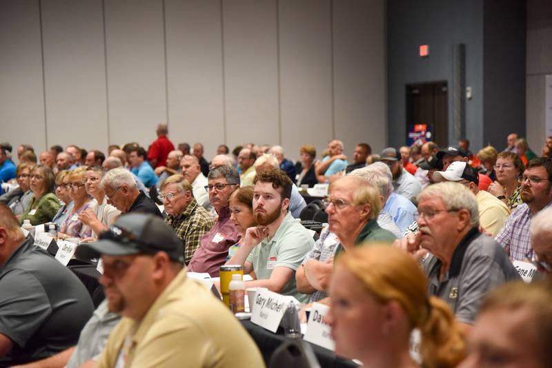 Indiana Farm Bureau member delegates gather to determine the policy positions of the organization for 2026.