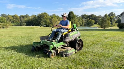 Lawn care business expansion results in finalist for prestigious award