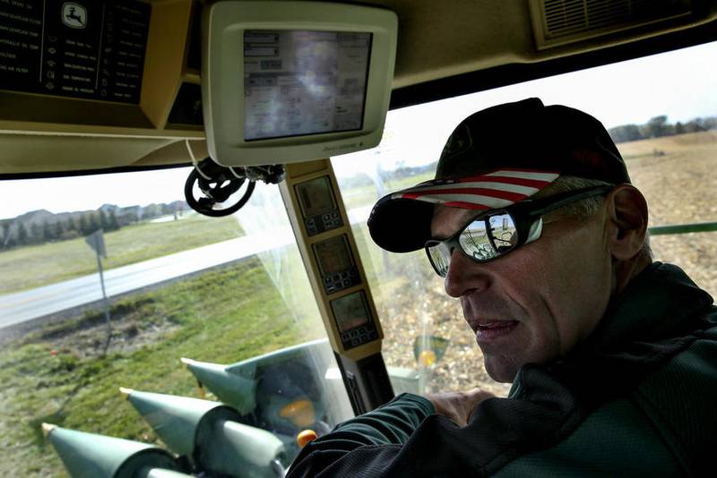 Dave Kestel, a fourth-generation farmer in Will County in northeastern Illinois, says protecting crop insurance is important in the upcoming farm bill.