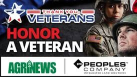 Show your appreciation by thanking a veteran