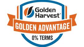 Get zero-percent extended terms with Golden Advantage from Golden Harvest