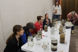 Farmers utilize a variety of tools to evaluate soil health