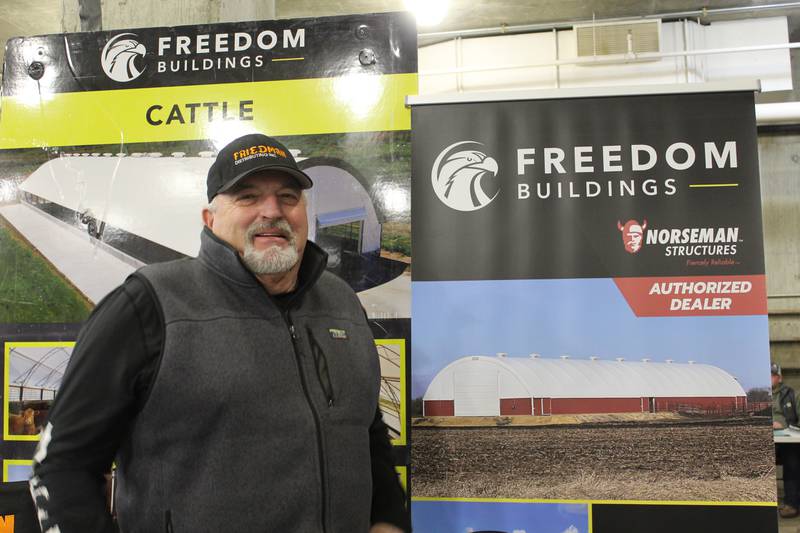 Dan Friedman sells Norseman Structures that feature fabric covers which are a good alternative for livestock buildings since they provide increased ventilation. In addition, Freedom Distributing Inc. sells a wide variety of livestock equipment including waterers, gates, chutes, feeders and fencing.