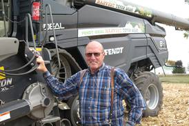 Harvest tour brings combine to fields
