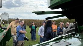 Ag diplomats visit Indiana farm