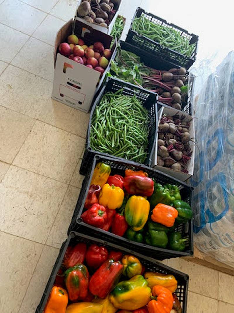 Fresh produce was donated to Operation Feed La Porte County.