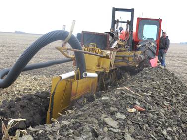 From the Fields: Replacing tile drains in field