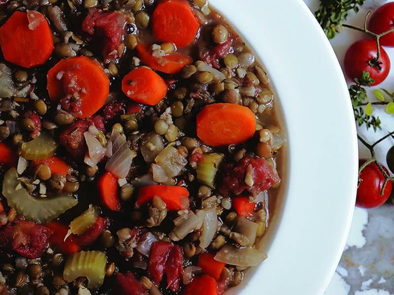 Cut costs, not comfort with lentil soup 