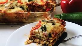 Savor the flavor of veggie lasagna