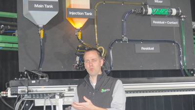 Single-pass blanket, spot-spray system launched