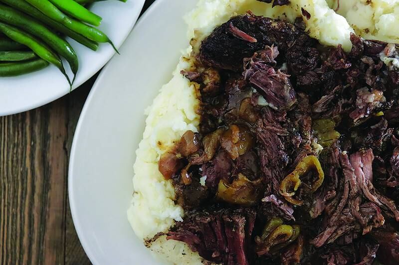 A go-to comfort meal that’s perfect for busy days and holiday prep, Slow Cooker Mississippi Pot Roast is tender, flavorful and just melts in your mouth.
