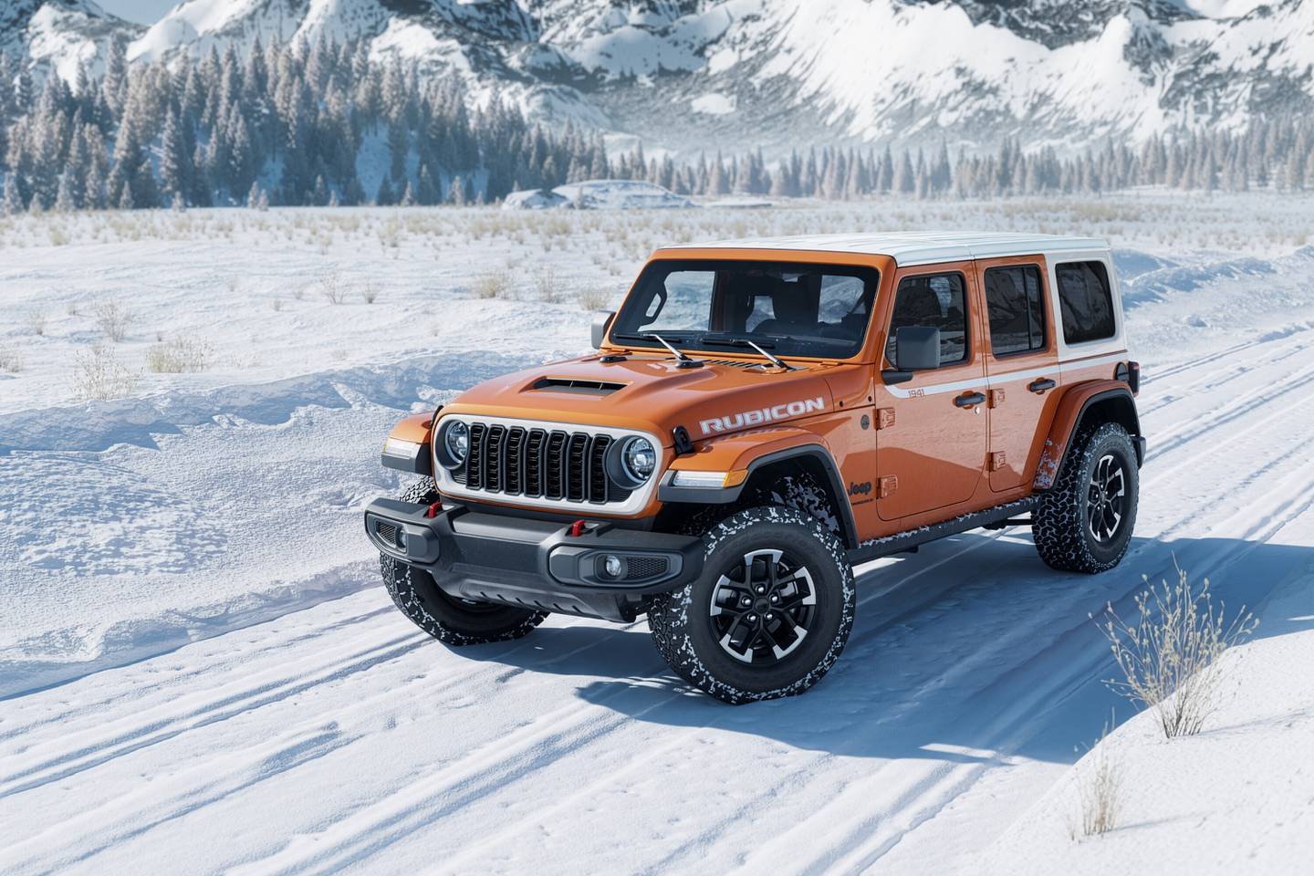 The 2026 Jeep Wrangler holds timeless appeal with its legendary off-road capability and free-spirited vibe.