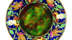 Antiques & Collecting: Christmas spirit on English platter