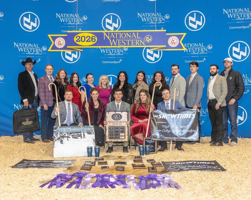 Western Illinois University’s Livestock Judging Team earned national recognition this season, placing in the top five at the Cattlemen’s Congress and being named the 2026 National Western Stock Show Senior College Champion Team.