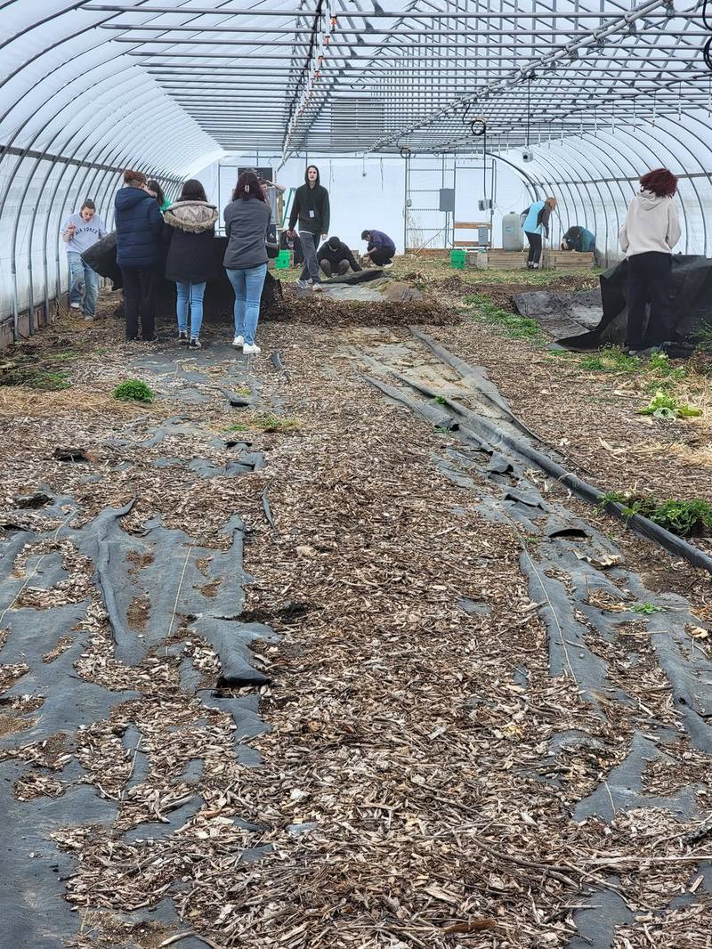 Elkhart Community Schools have an expansive gardening program, including a greenhouse for students.