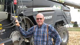 Harvest tour brings combine to fields