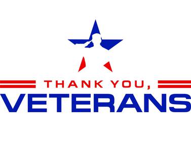 Thank you, veterans
