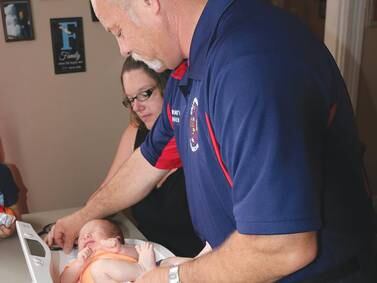 Paramedics deliver Project Swaddle