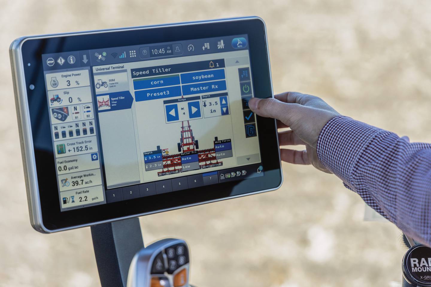 Farmers now have access to an easy-to-use, plug-and-play system to correct implement drift while navigating planting, tillage and sidedressing with the launch of Case IH Active Implement Guidance.