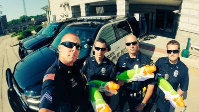 Operation water gun: Police use fun approach with a serious side