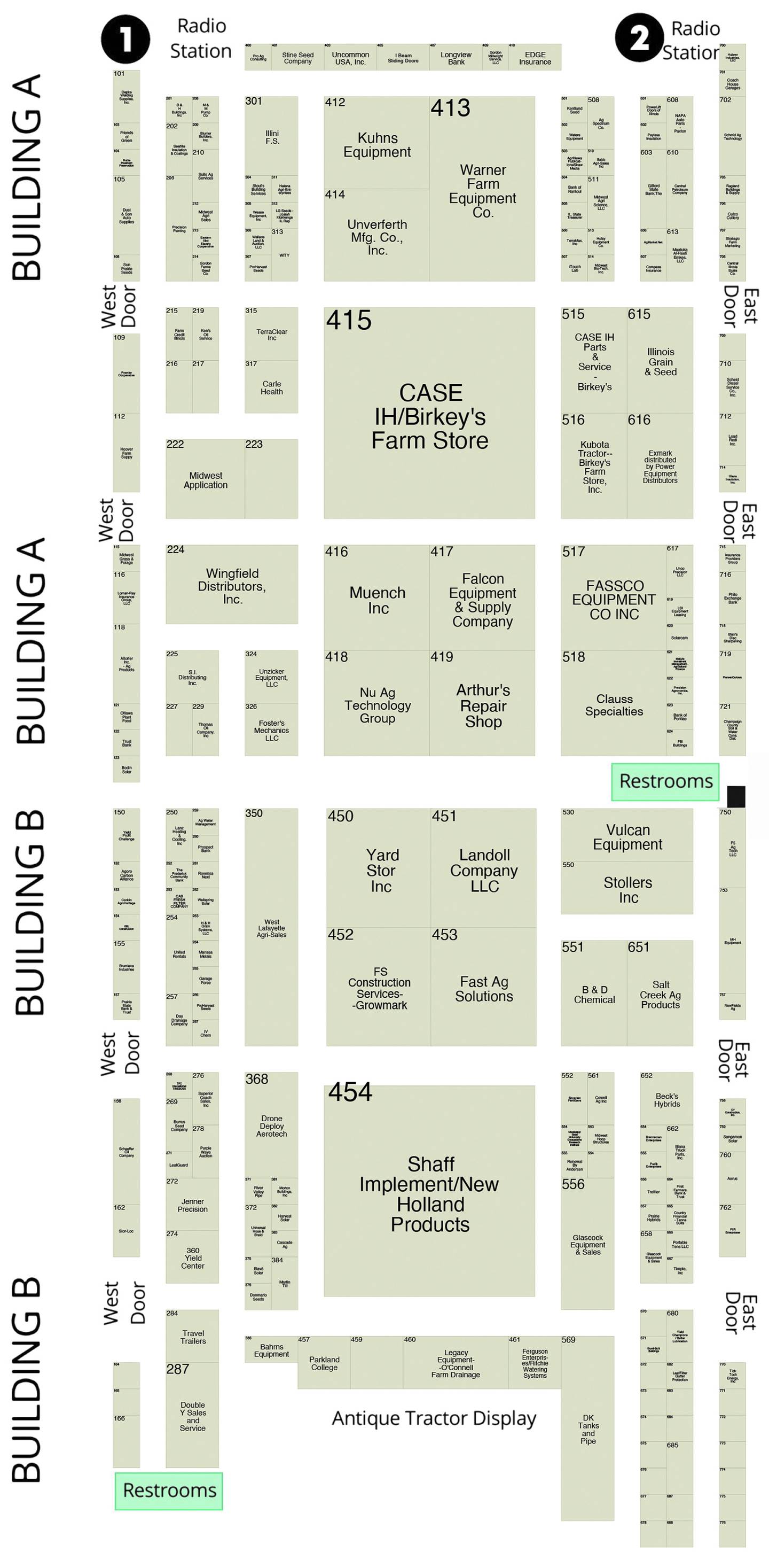 Farm and lawn equipment, large and small, will be on display Jan. 22-23 at the annual Midwest Ag Expo.