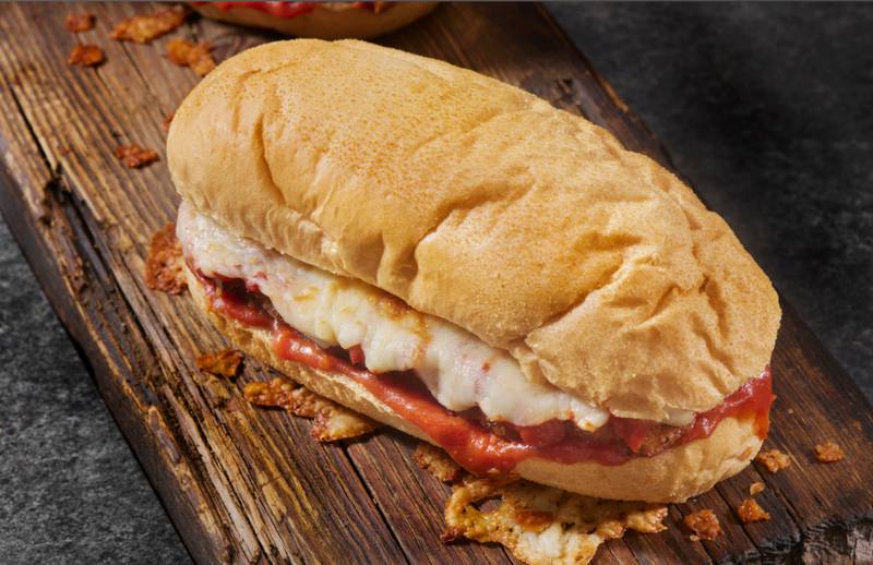 Chicken Parmesan Veggie Subs include dairy for flavor and key nutrients.