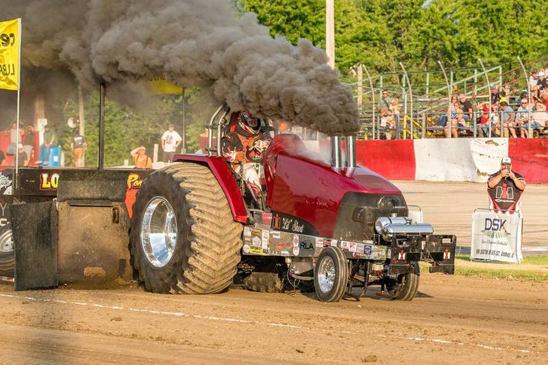 Illini State Pullers-sanctioned tractor pulls will be held at the Livingston County Agricultural Fair on July 18.