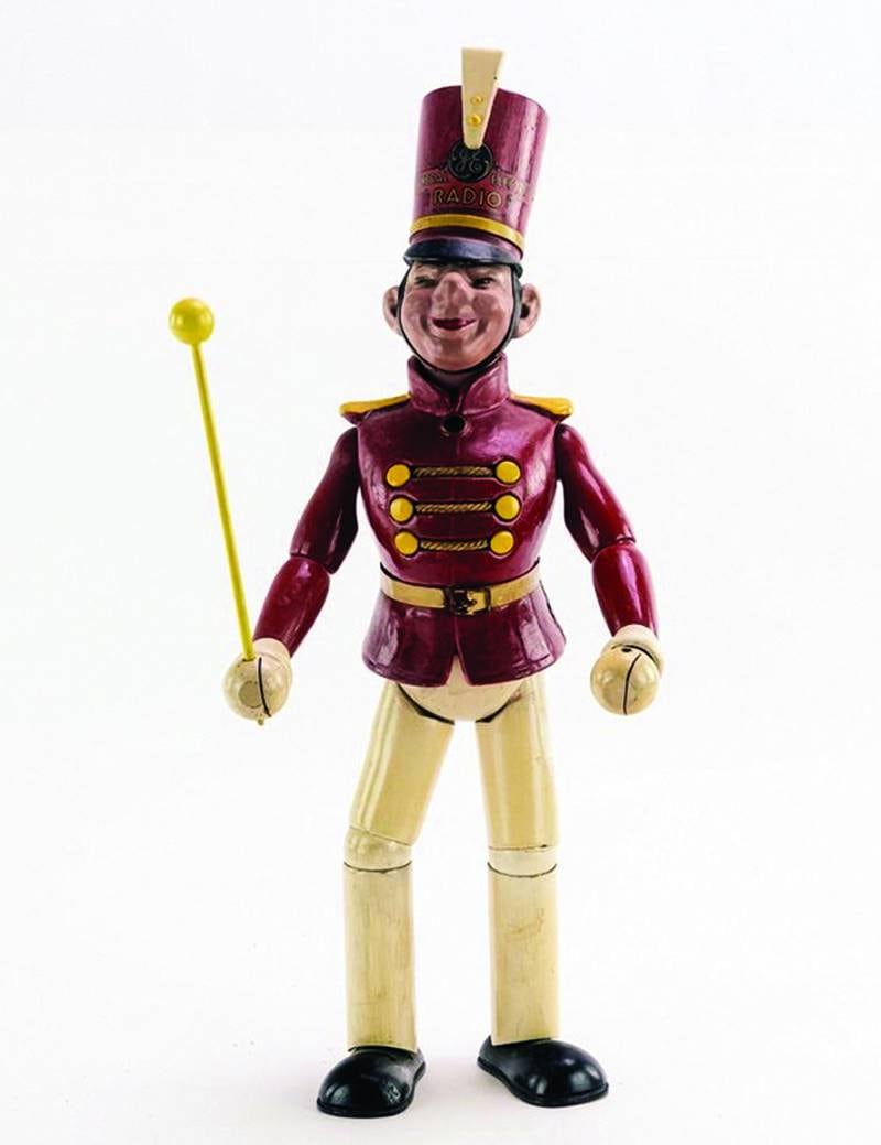 Bandy the headmaster helped advertise General Electric radios starting in the 1920s. Now, vintage Bandy dolls appeal to collectors of dolls, radios and advertising.