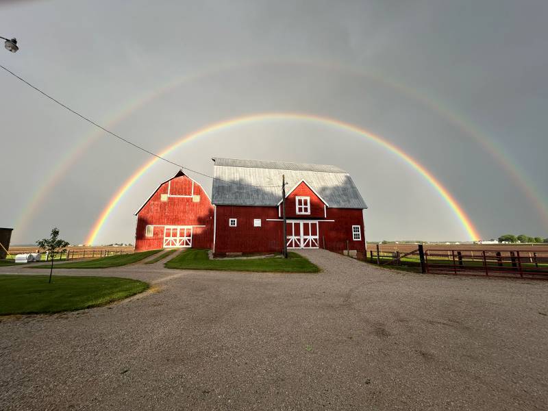 “Somewhere Over the Rainbow” — Erica Rabe: “We don’t always get the rain, but we will get the rainbows.”