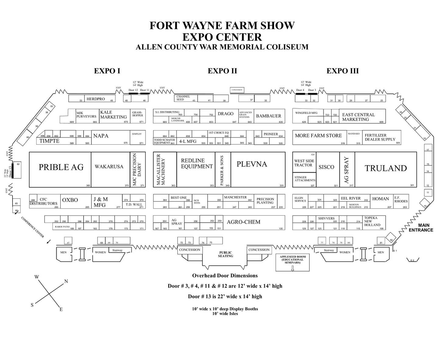 Tradexpos will present the annual farm show Jan. 14-16 at the Allen County War Memorial Coliseum, located at 4000 Parnell Ave. in Fort Wayne.