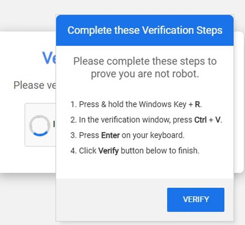 Warning: Scammers are now distributing malware through fake CAPTCHAs by adding so-called “verification steps.”