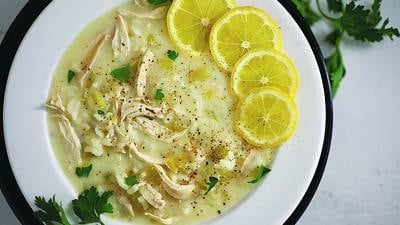Create rich broth from chicken bones