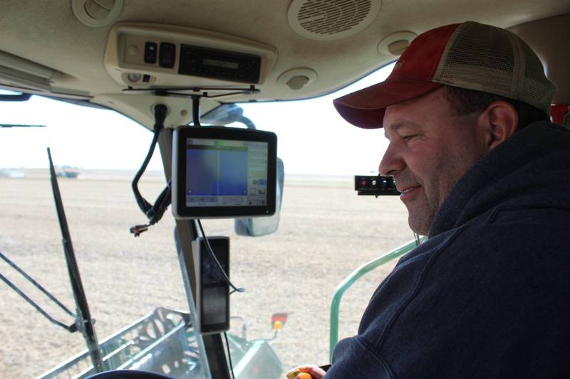 The harvest season has been very smooth for Berkeley Boehne this year. With both Berkeley and his brother, Vaughn, combining, they finished harvesting their late May planted beans last week and also completed wheat planting the following day.