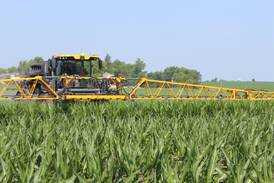 Spraying protects corn, soybeans from pests, diseases