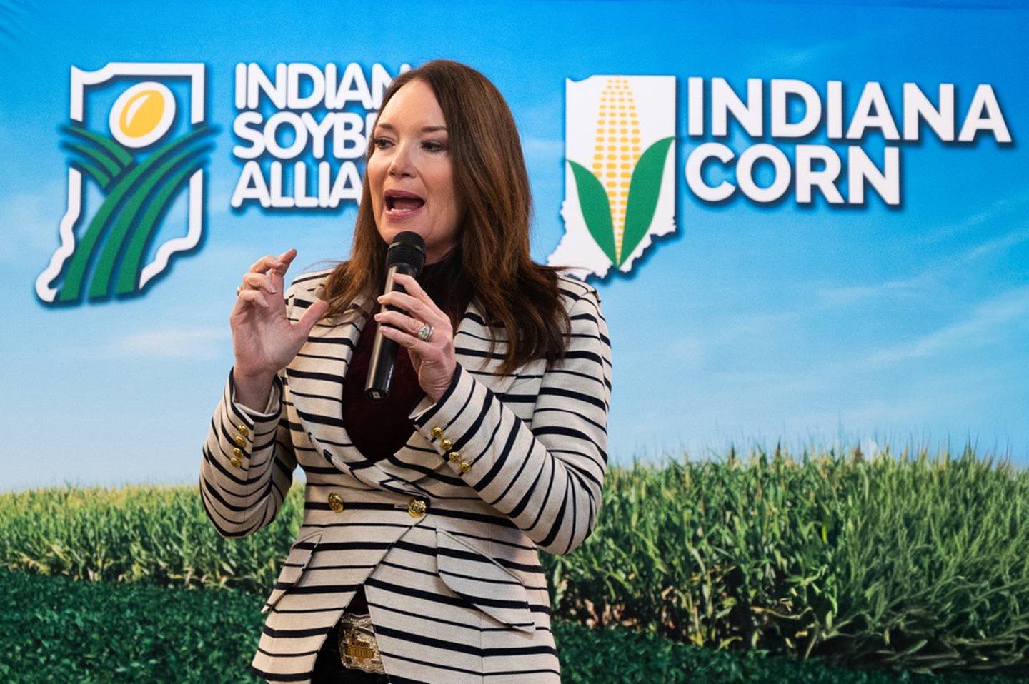 Secretary of Agriculture Brooke Rollins discusses the work she and the U.S. Department of Agriculture do on behalf of farmers.