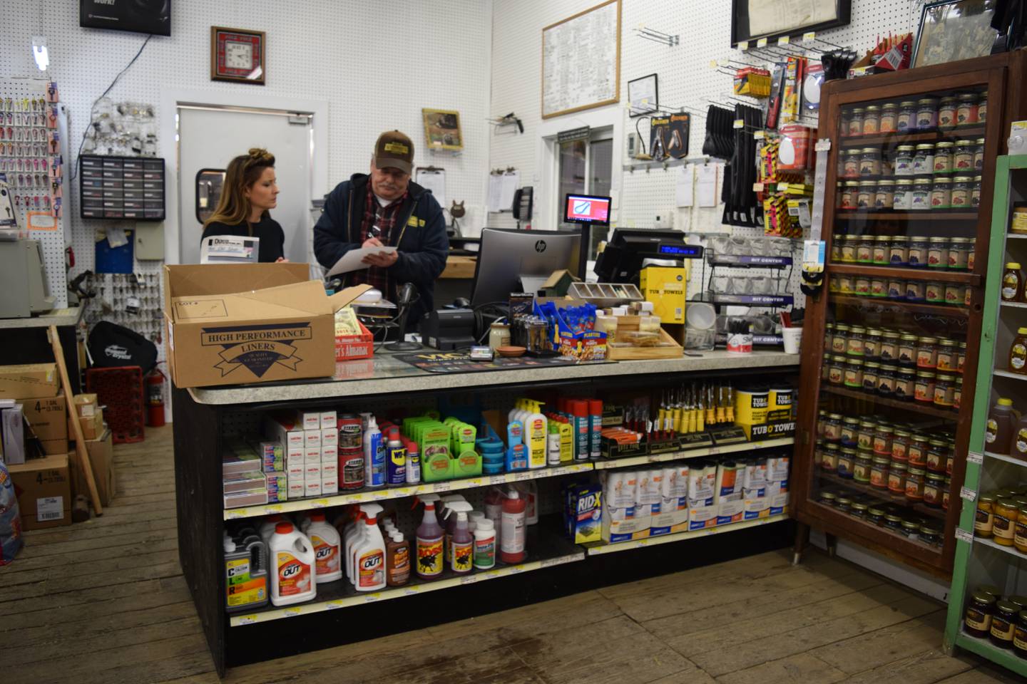 It feels as though time is standing still at Wanamaker Feed and Seed, where bags of feed are stacked on hardwood floors and you can buy dog treats by the scoopful. The owner, Jim Trimble, knows many of his customers by name. Small-town hospitality has not been forgotten, even though the once rural town is now a densely populated suburb. Feed and seeds still dot the rural landscape across the state.