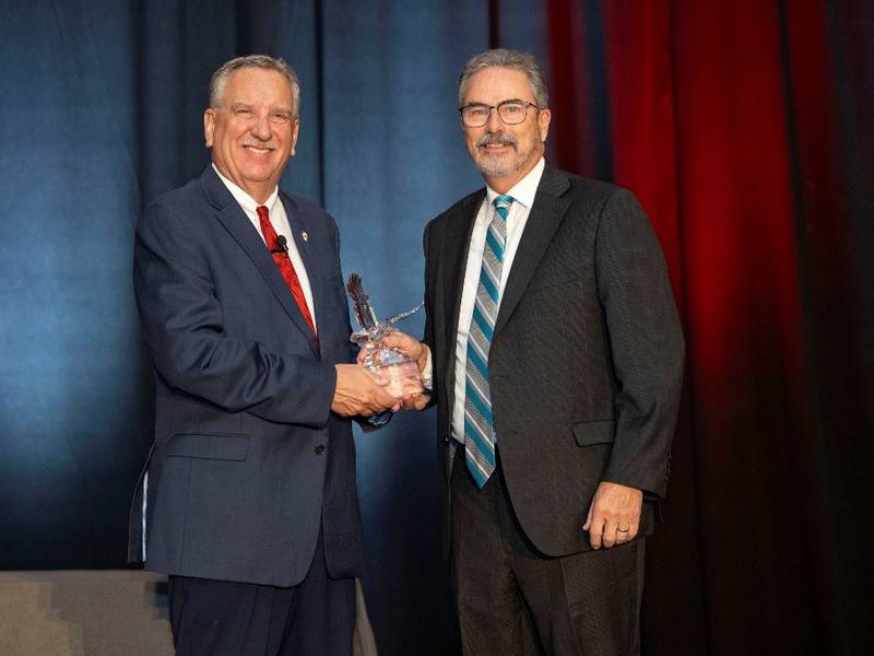 Mark Gebhards is named IFB Eagle Award winner