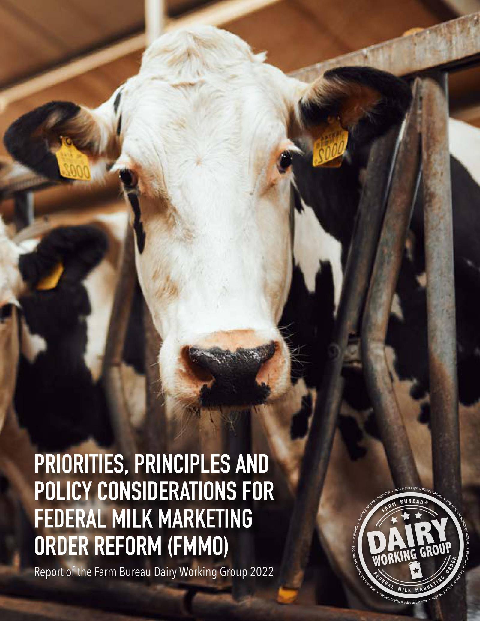 New report lays out priorities for dairy reform AgriNews