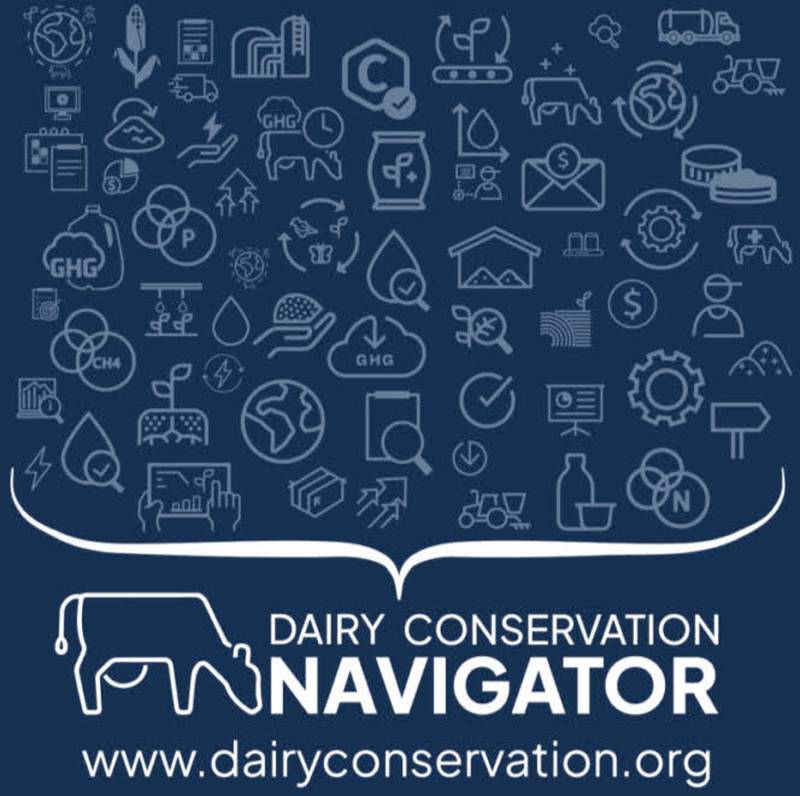 Collecting science-based data and resources tied to sustainable dairy farming all in one place, the dairy checkoff created a new online hub it is calling the Dairy Conservation Navigator.