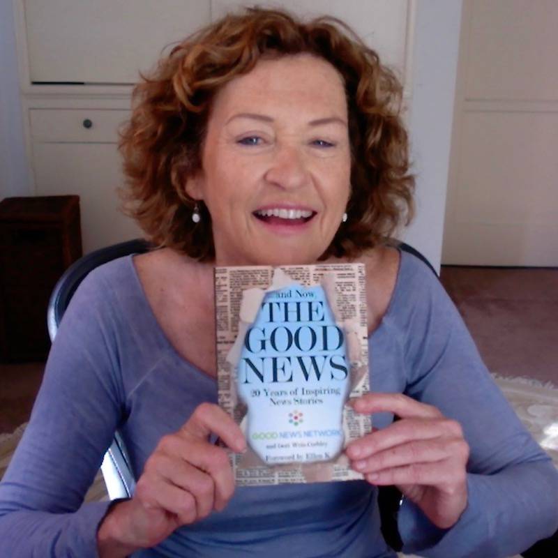 Dubbed the “Good News Guru” by the Washington Post, Geri Weis-Corbley became the first expert in the field of positive news when the former CNN freelancer launched the Good News Network in 1997.