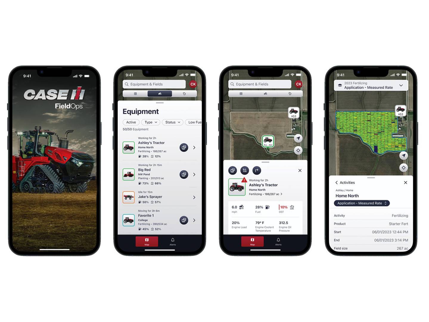 The Case IH FieldOps web and mobile app is available now for download in the Apple Store and Google Play Store.
