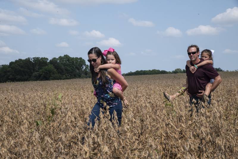 Charlie Roberts, owner of Roberts Farms, is a fourth-generation farmer with an agronomy degree and a young family. He focuses on utilizing conservation practices developed with the U.S. Department of Agriculture.