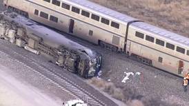 Passenger train hits milk truck at Colorado railroad crossing